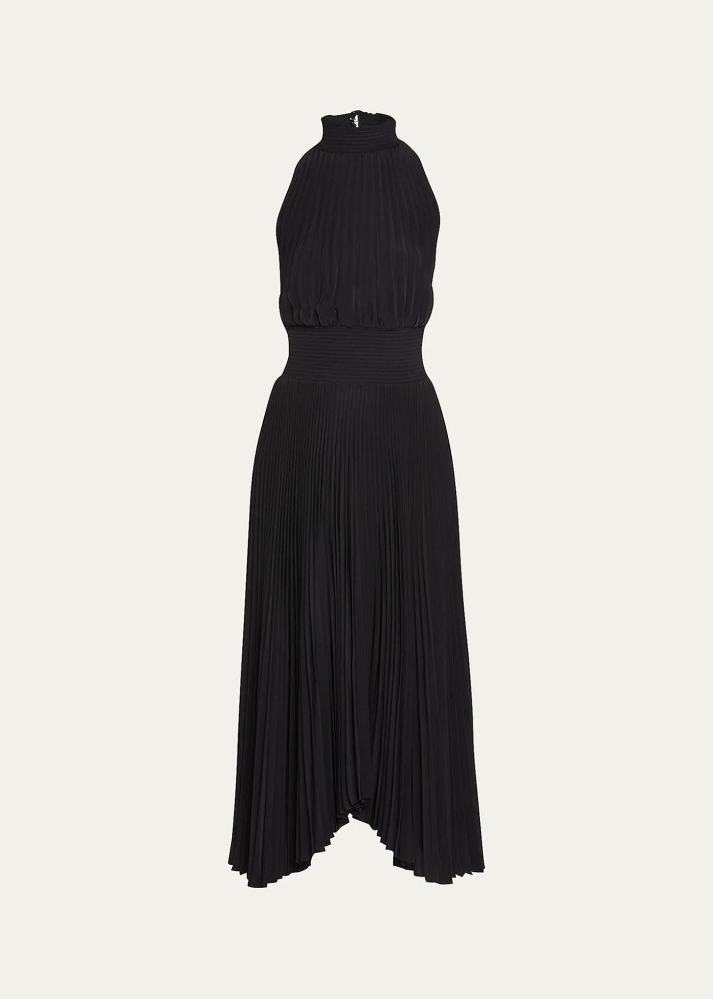 A.L.C.Renzo Pleated Halter Dress