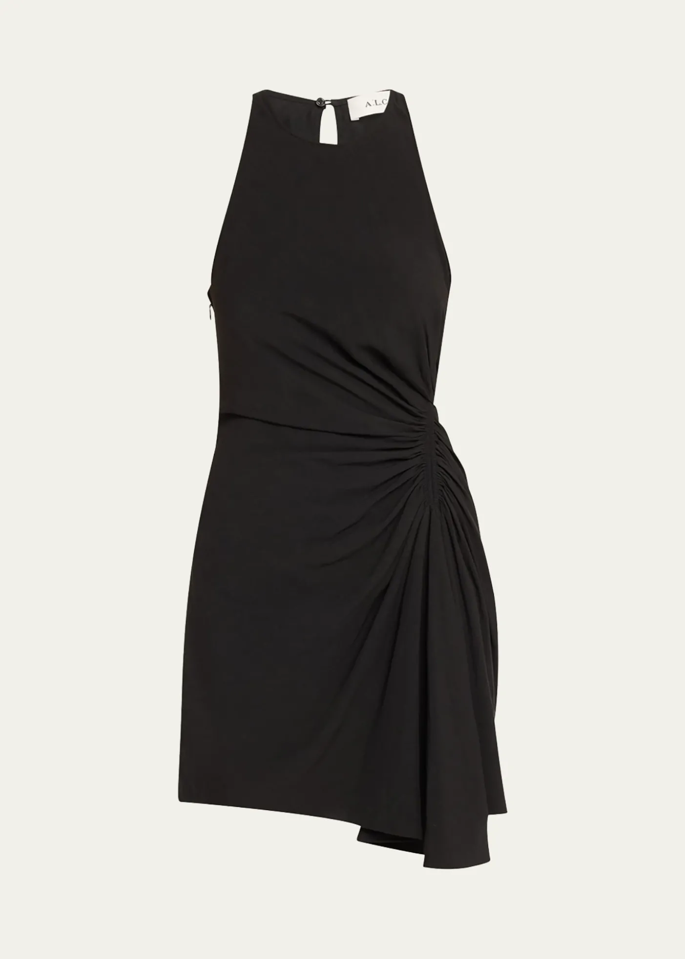 A.L.C.Rue Sleeveless Ruched Mini Dress
