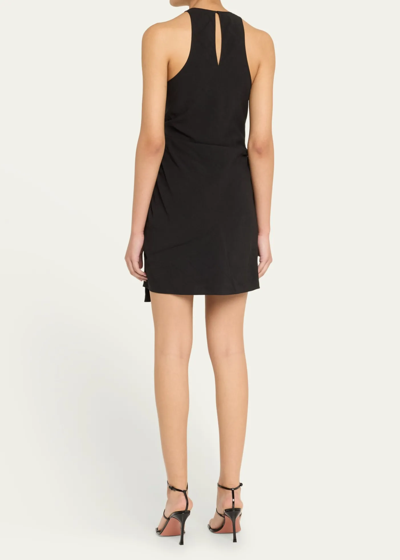 A.L.C.Rue Sleeveless Ruched Mini Dress
