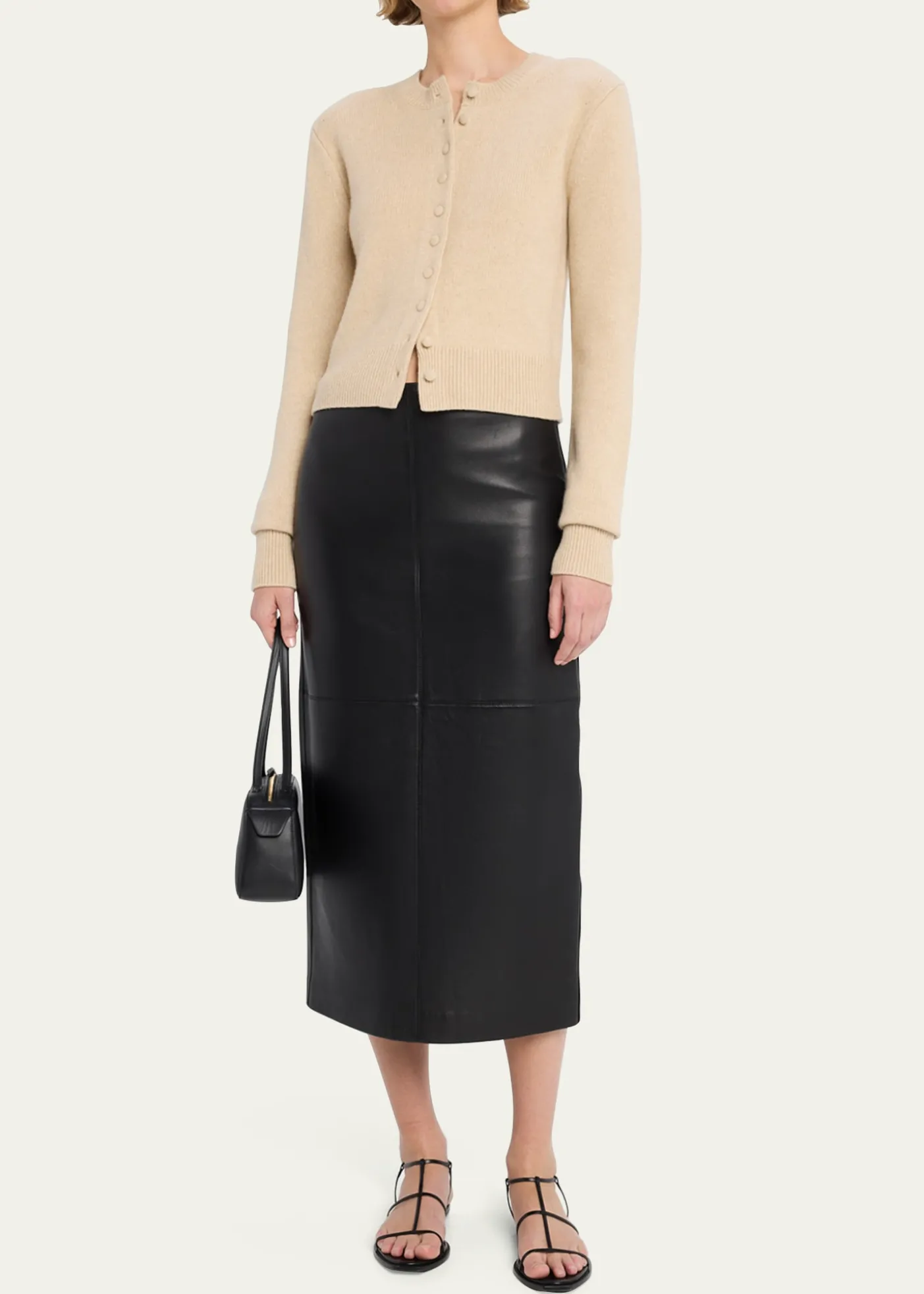 A.L.C.Skyler Cashmere Crewneck Cardigan
