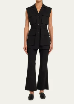 A.L.C.Sophie Cropped Kick-Flare Pants