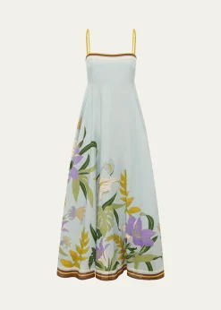 ALEMAISAlfie Linen Midi Dress