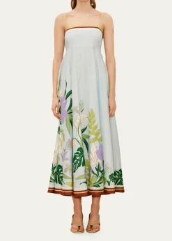 ALEMAISAlfie Linen Midi Dress