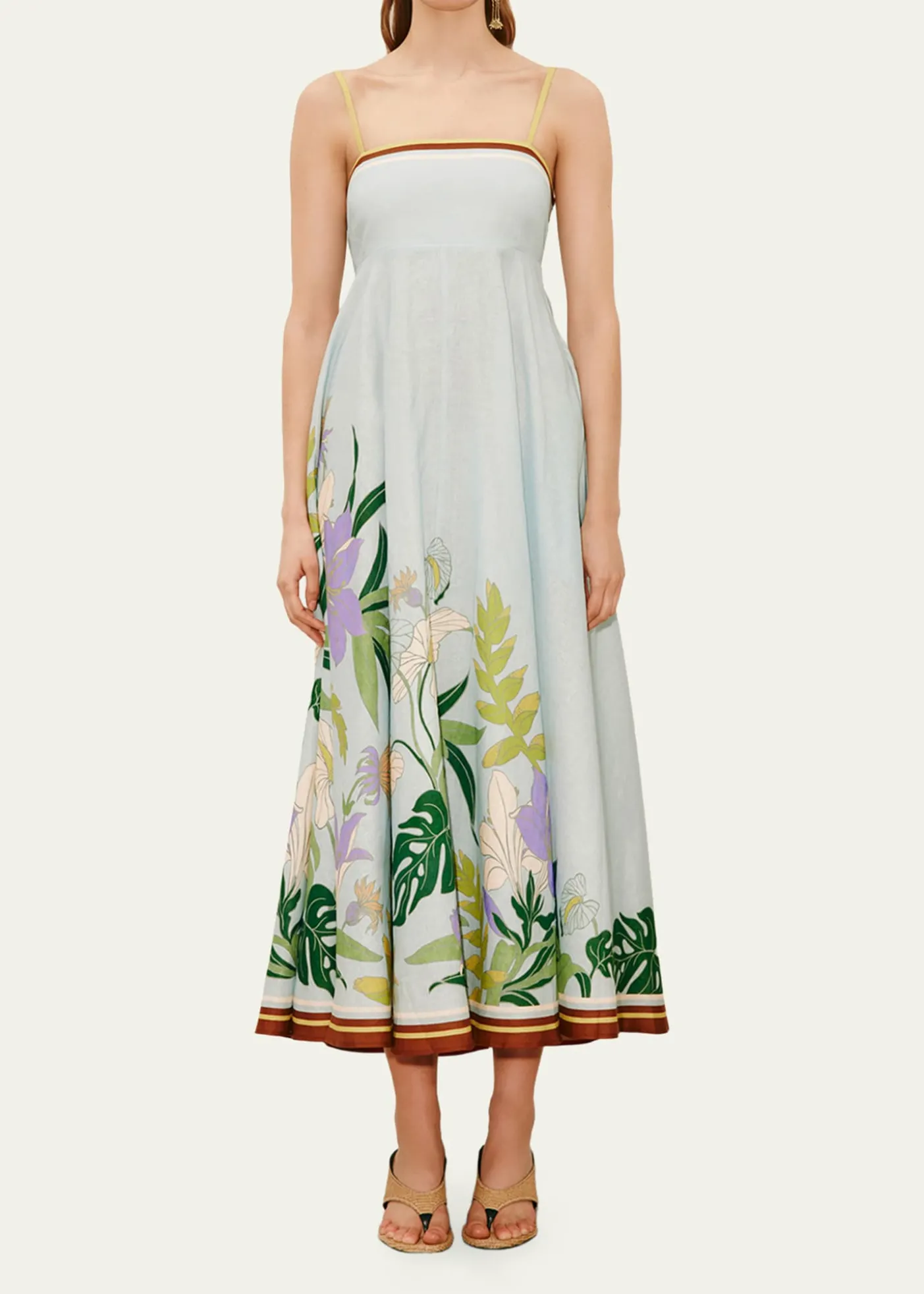 ALEMAISAlfie Linen Midi Dress