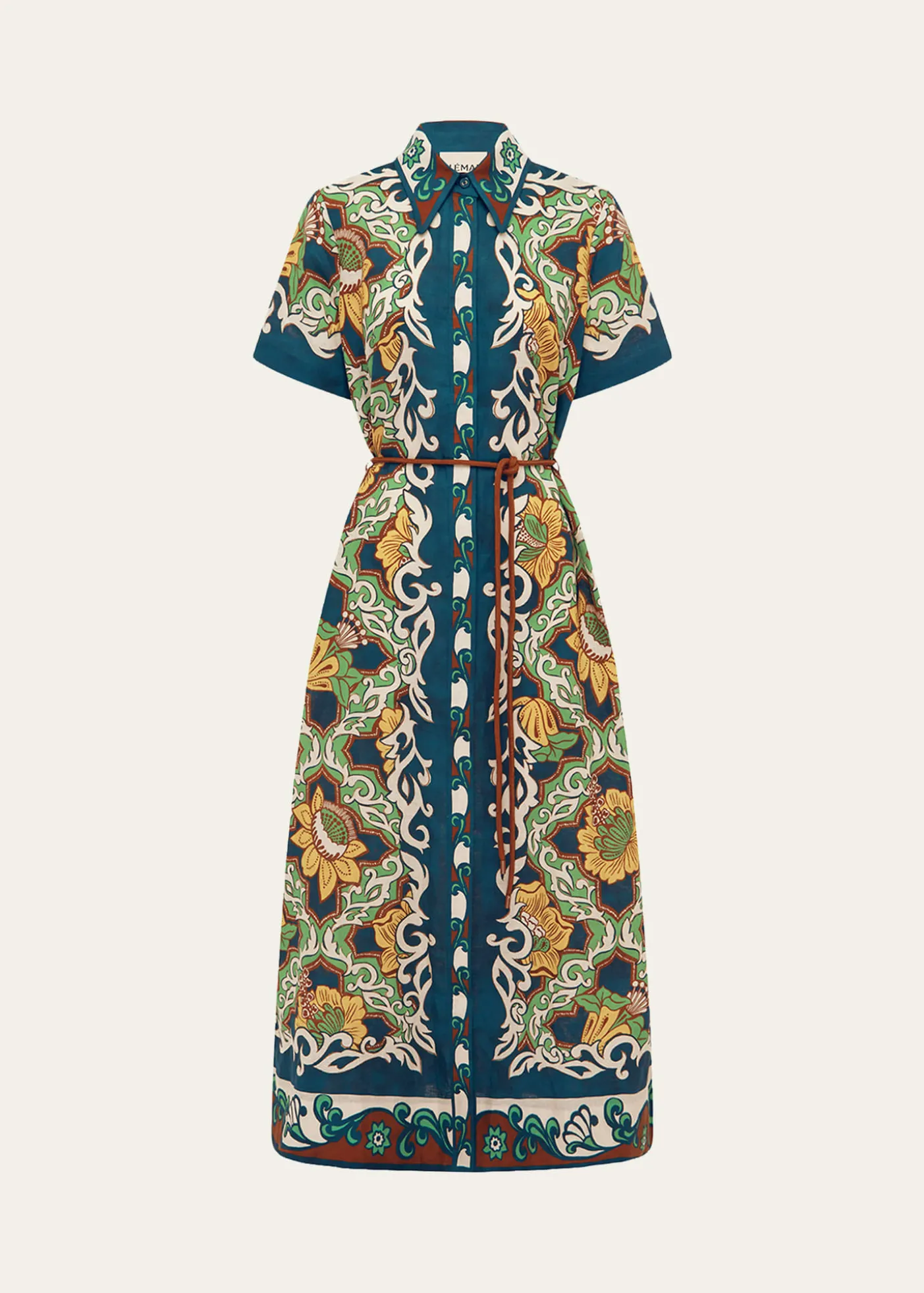 ALEMAISLiana Midi Shirtdress