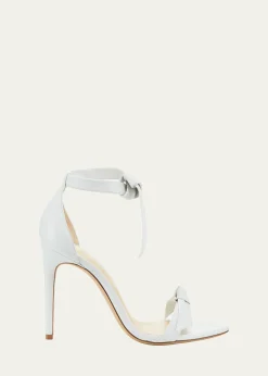 Alexandre BirmanClarita Knotted Leather High-Heel Sandals