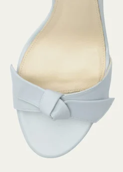 Alexandre BirmanClarita Knot Ankle-Strap Leather Sandals