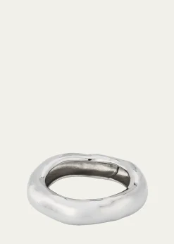 Alexis BittarMolten Wide Bangle Bracelet, Size Large