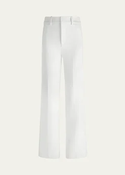 ALICE + OLIVIAAlexander Twill Sateen Trousers