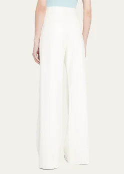 ALICE + OLIVIADylan Vegan Leather Wide-Leg Pants