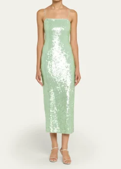 ALICE + OLIVIATaylor Sequined Midi Dress