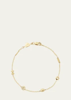 Alison Lou14K Yellow Gold Mini Pasta By the Yard Bracelet
