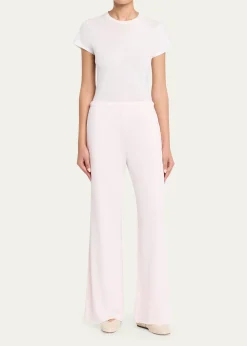 All ThreeDov Wide-Leg Cotton Sweatpants