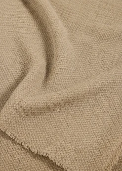 AlonpiOversized Cashmere and Silk Blend Scarf