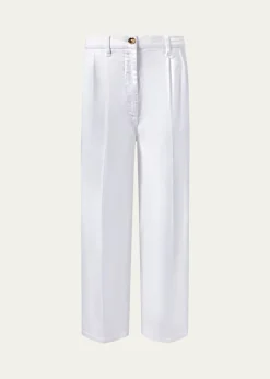 AltuzarraDash Pleated Wide-Leg Jeans