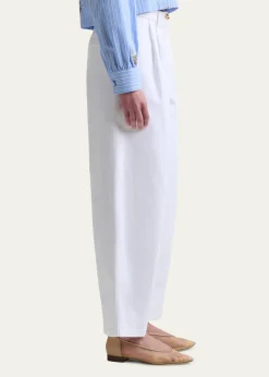 AltuzarraDash Pleated Wide-Leg Jeans