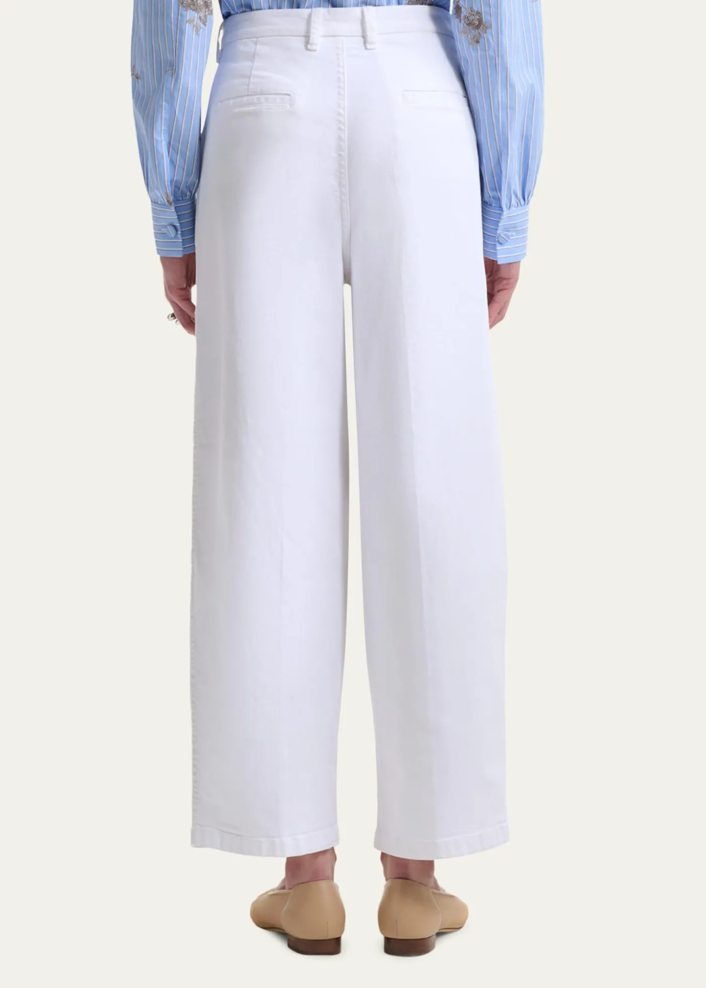 AltuzarraDash Pleated Wide-Leg Jeans