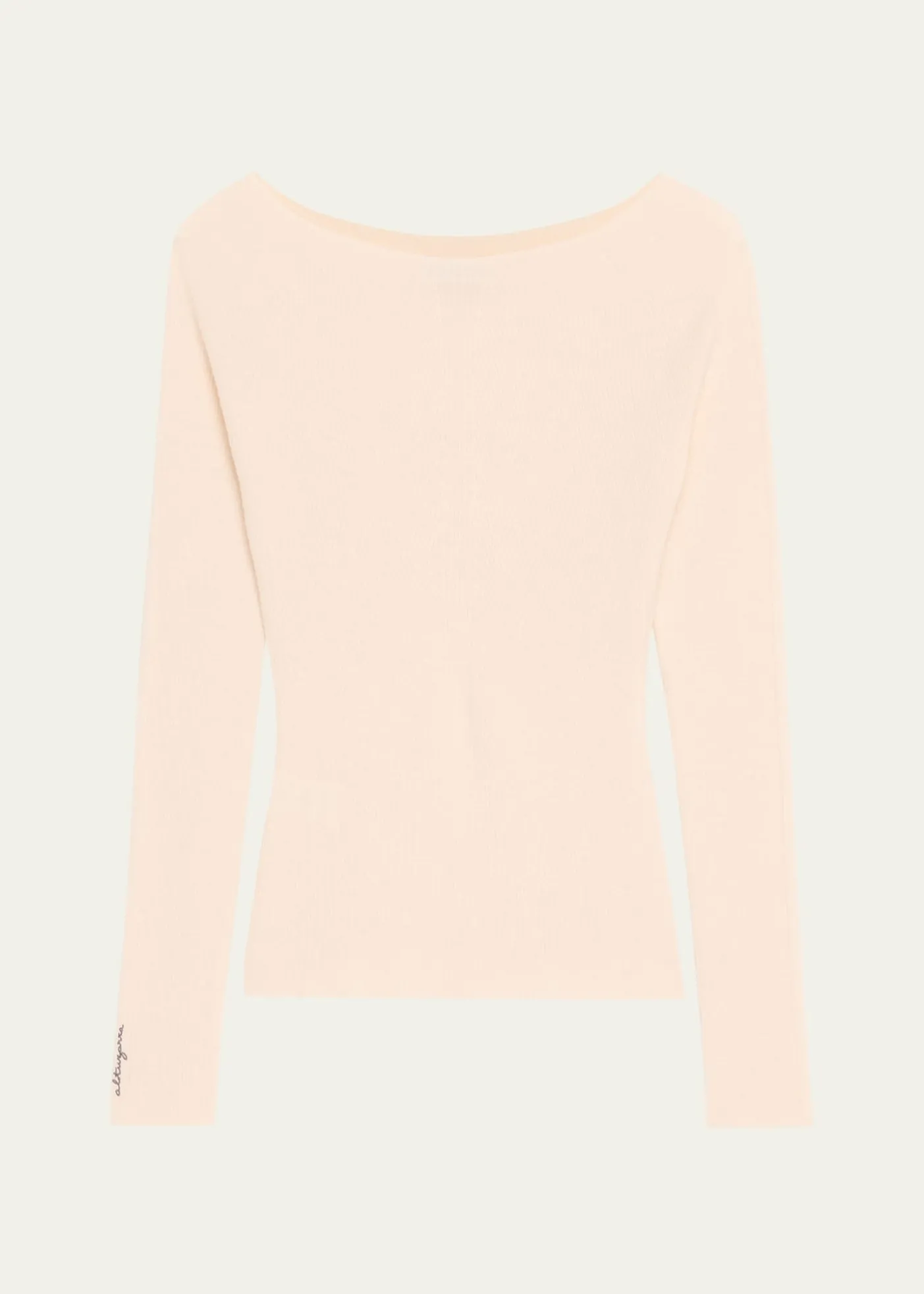 AltuzarraLee Boat-Neck Long-Sleeve Cashmere Sweater