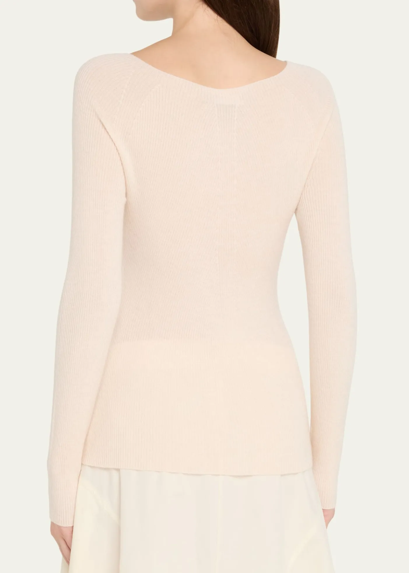 AltuzarraLee Boat-Neck Long-Sleeve Cashmere Sweater