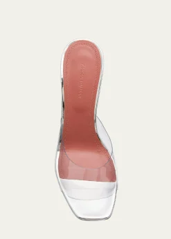 Amina MuaddiLupita Glass Slide Sandals