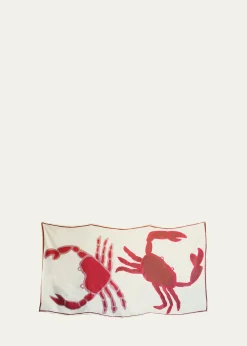 Amuse La BoucheCrabs Linen Tablecloth