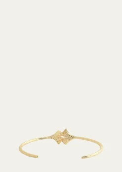 Anabel Aram JewelryGinkgo Leaves Cuff