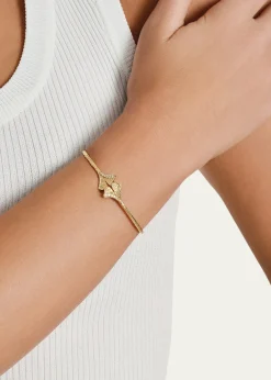 Anabel Aram JewelryGinkgo Leaves Cuff