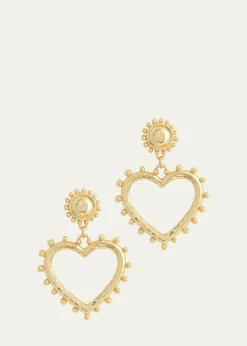 Anabel Aram JewelryHeart Drop Earrings