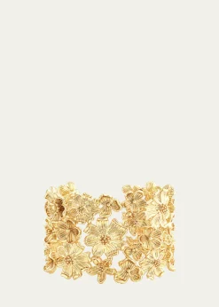 Anabel Aram JewelryWildflowers Wide Cuff Bracelet