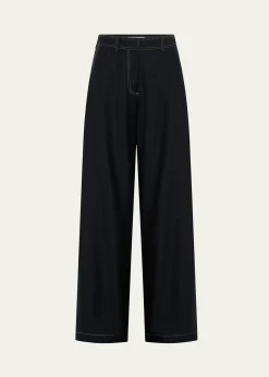 Anna QuanLenny Wide-Leg Pants