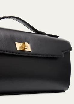 Anya HindmarchMortimer Boxy Leather Clutch Bag