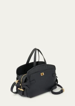 Anya HindmarchWilson Small Calf Leather Top-Handle Bag