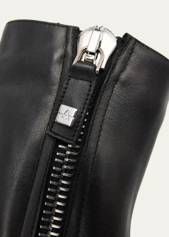 AquataliaEmma Water-Resistant Leather Ankle Boots