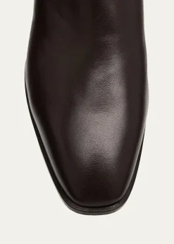 AquataliaRicarda Leather Knee-High Boots