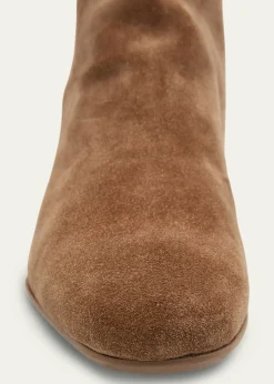 AquataliaUlyssa Waterproof Suede Ankle Boots with Hidden Wedge