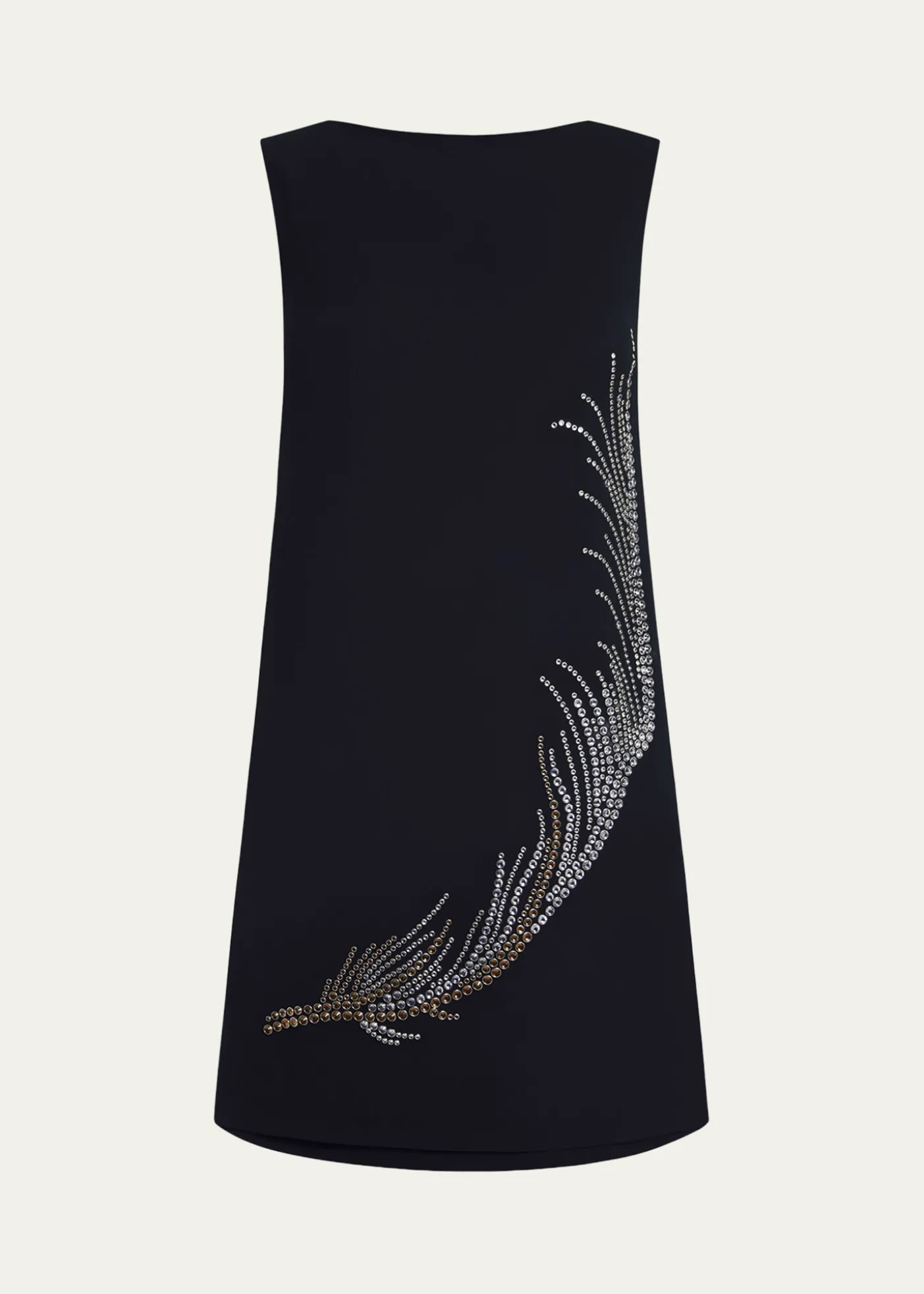 16ARLINGTONAyre Embellished Feather Mini Dress