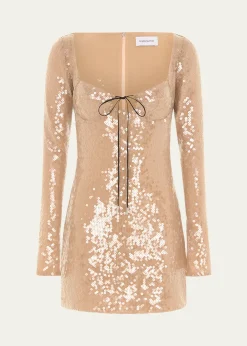 16ARLINGTONFranca Sequined Mini Dress