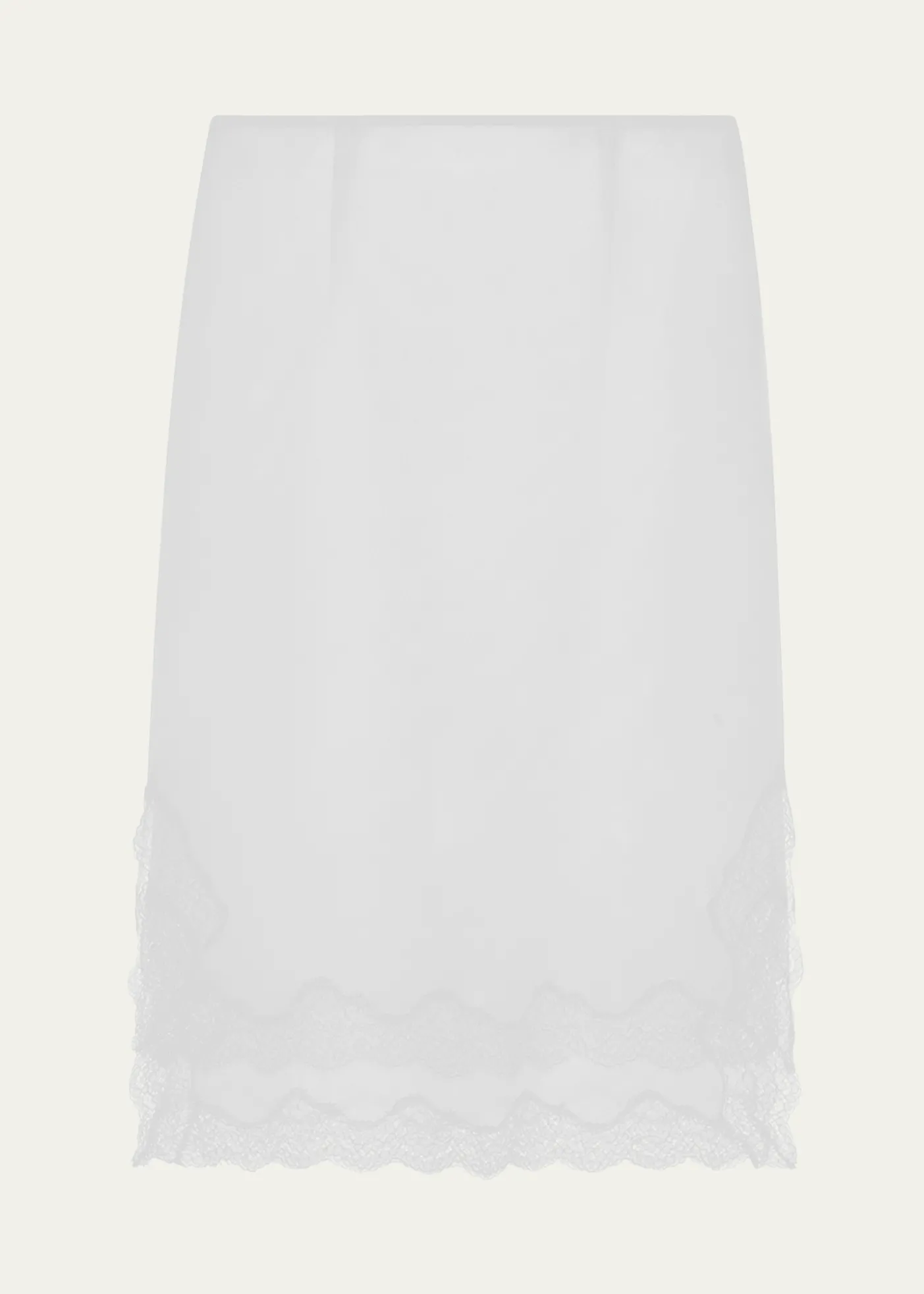 16ARLINGTONSaveto Lace-Trim Midi Skirt
