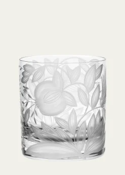 ArtelVerdure Crystal Double Old Fashioned Glass, 12 oz.