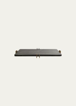 ArteriorsLockhart Marble Rectangular Tray