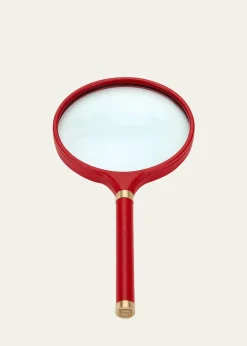 AssoulineArchival Leather Magnifying Glass