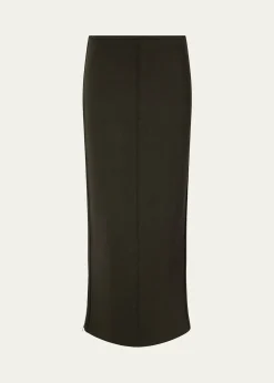 AtterseeViscose Crepe Midi Skirt