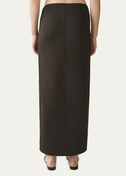 AtterseeViscose Crepe Midi Skirt