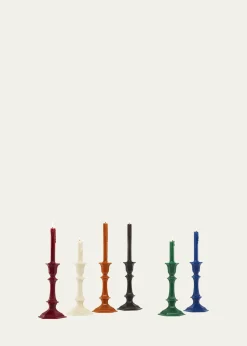 BaccaratHarcourt Candlestick Candle, Green