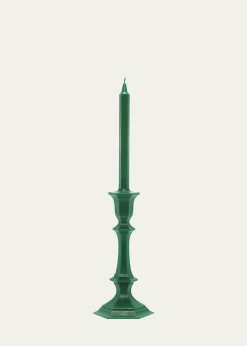 BaccaratHarcourt Candlestick Candle, Green
