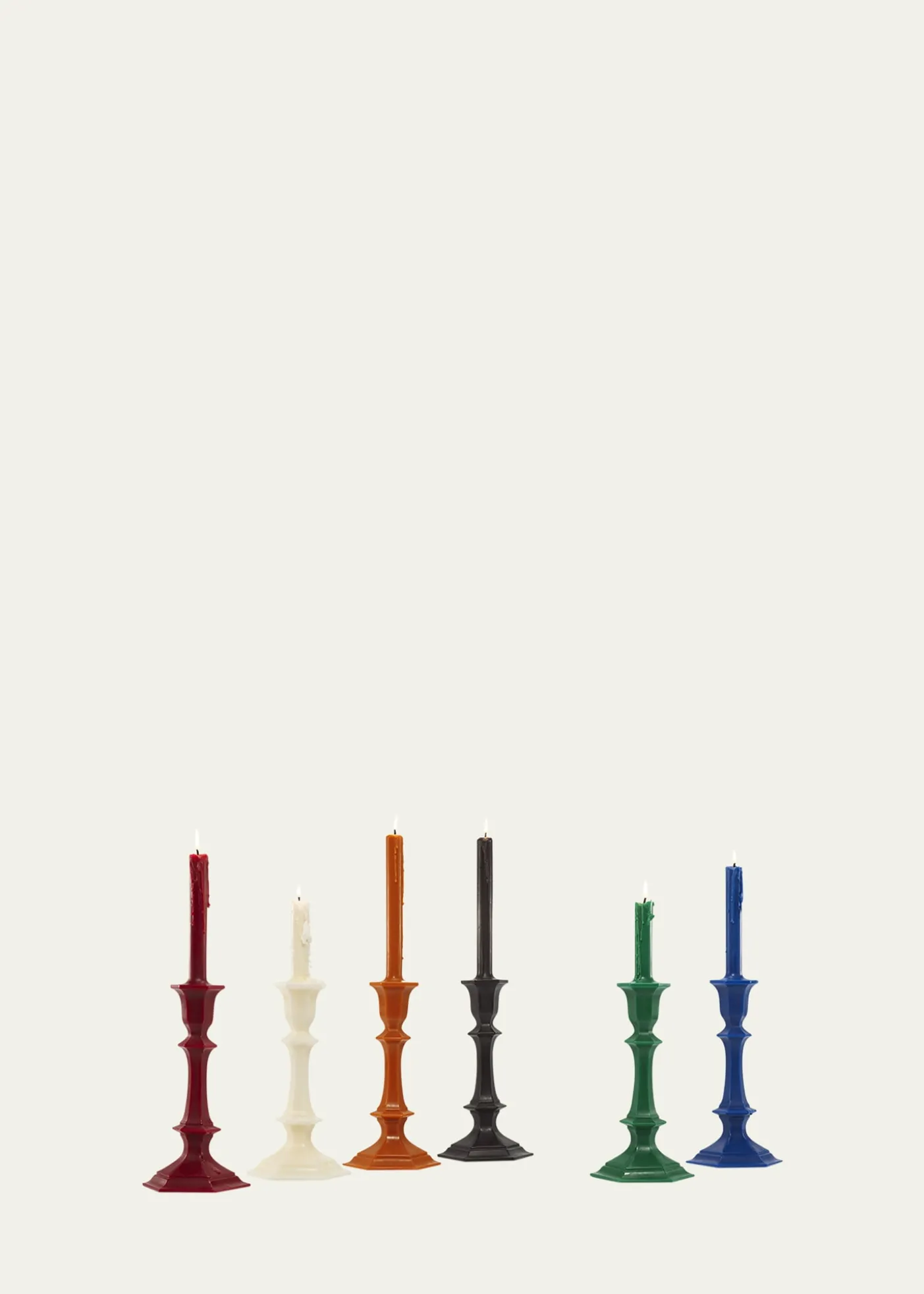 BaccaratHarcourt Candlestick Candle, Blue