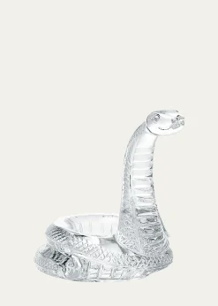 BaccaratZodiac Snake 2025 Crystal Figurine