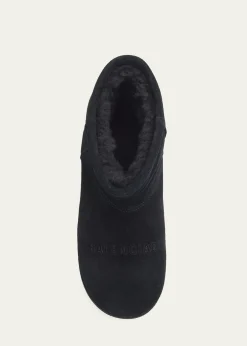 BalenciagaAlaska Platform Suede Ankle Booties