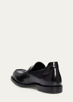BalenciagaComfy Leather Penny Loafers