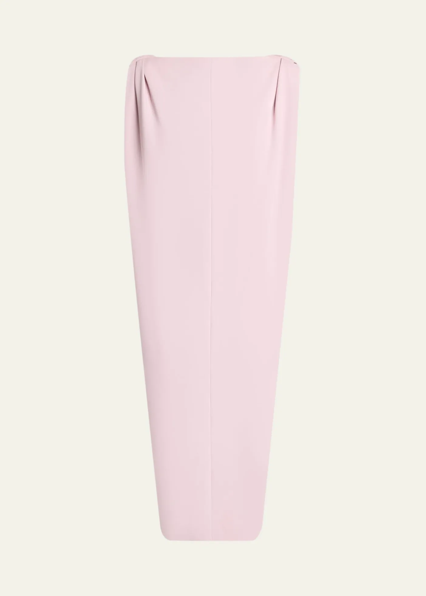 BalenciagaGathered-Shoulder High-Neck Midi Sack Dress